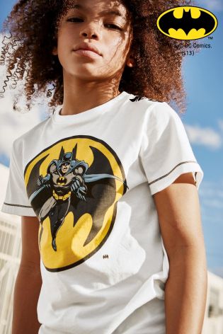 Ecru Batman&reg; T-Shirt (3-14yrs)